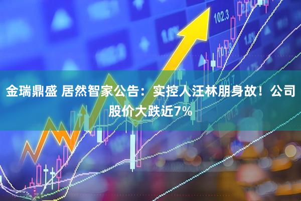 金瑞鼎盛 居然智家公告：实控人汪林朋身故！公司股价大跌近7%