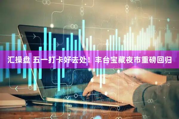 汇操盘 五一打卡好去处！丰台宝藏夜市重磅回归